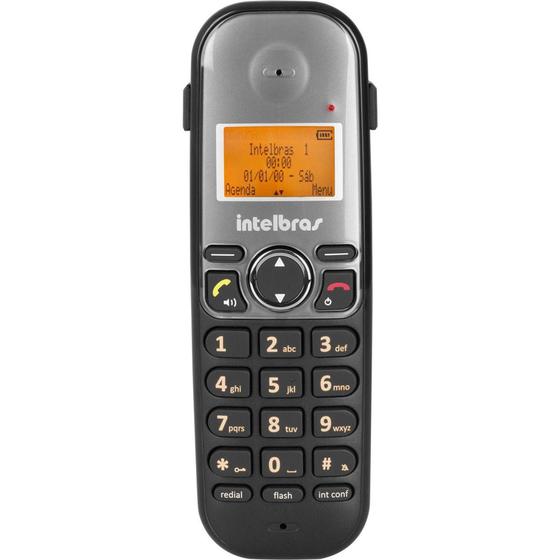 Imagem de Telefone Sem Fio Intelbras TS 5120 - Identificador de Chamada Viva Voz Conferência