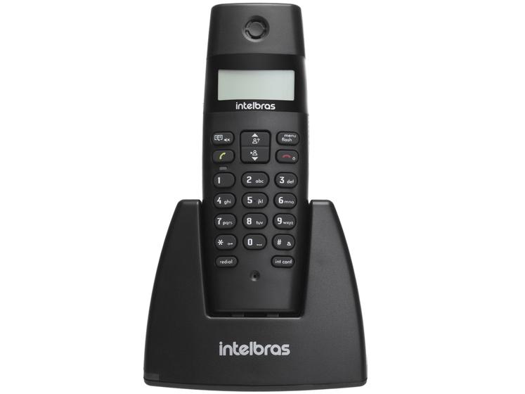 Imagem de Telefone Sem Fio Intelbras Ts40 Id, Preto, Dect 6.0, Bivolt C/ Identificador de chamadas - TS40ID