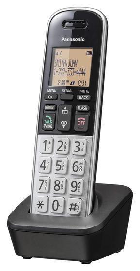 Imagem de Telefone Sem Fio Panasonic KX-TGB810S - Preto/Prata - Compacto