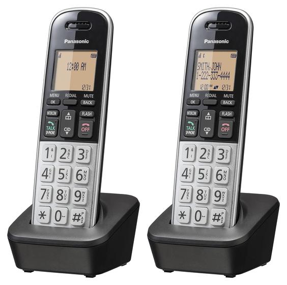 Telefone Sem Fio Panasonic KX-TGB812S DECT 6.0 - 2 Aparelhos Menor preço em Telefone Sem Fio Panasonic KX-TGB812S DECT 6.0 - 2 Aparelhos