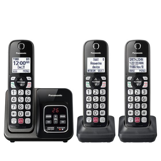 Telefone Sem Fio Panasonic KX-TGD833M com Secretária Eletrônica Menor preço em Telefone Sem Fio Panasonic KX-TGD833M com Secretária Eletrônica