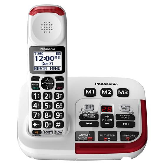 Imagem de Telefone sem fio Panasonic KX-TGM420W Amplificado 40dB Branco