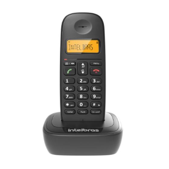 Telefone Sem fio Ts 2510 Digital Identificador de Chamada Intelbras - Intelbras