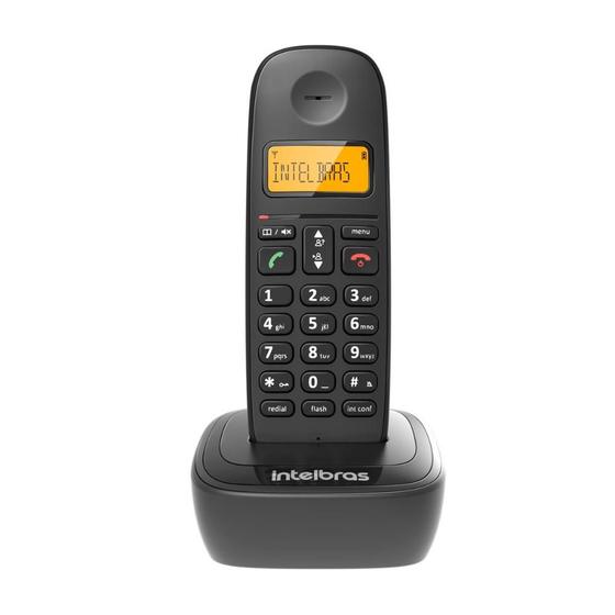 Imagem de Telefone Sem Fio TS 2510 Intelbras com Identificador de Chamadas, Capacidade para até 7 ramais Preto
