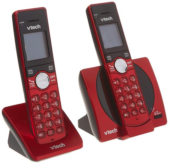 Imagem de Telefone Sem Fio VTech CS6919-26 DECT 6.0 - 2 Aparelhos - Vermelho