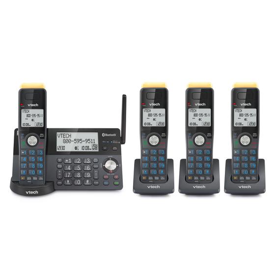 Imagem de Telefone sem fio VTech IS8128-41 Super Long Range com 4 aparelhos