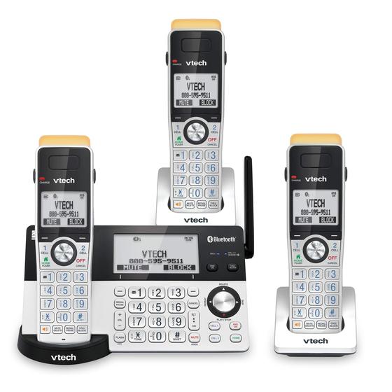 Imagem de Telefone Sem Fio VTech IS8151-3 - Alcance Super Longo com Secretária Eletrônica