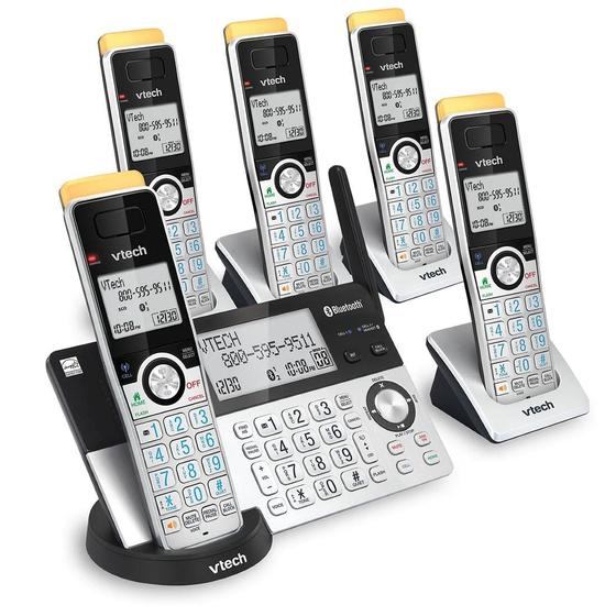 Imagem de Telefone Sem Fio VTech Super Long Range - 5 Handsets DECT 6.0