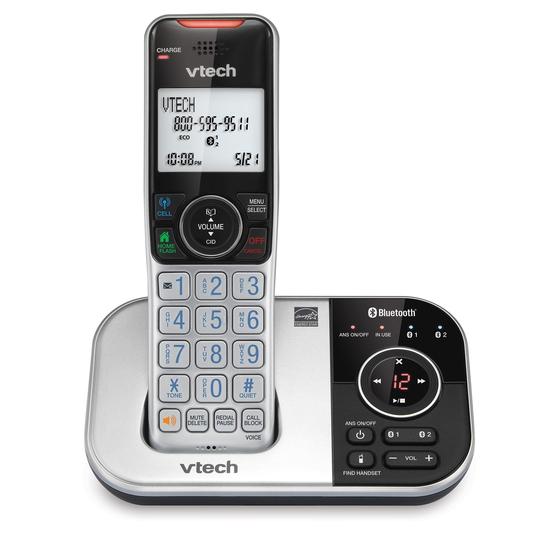 Imagem de Telefone Sem Fio VTech VS112 DECT 6.0 com Bluetooth e Secretária Eletrônica