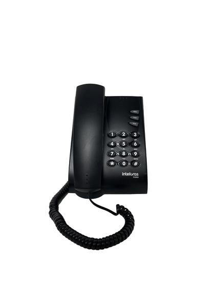 Telefone Tel Fixo Preto Fio Garantia Troca Imediata Barato Menor preço em Telefone Tel Fixo Preto Fio Garantia Troca Imediata Barato