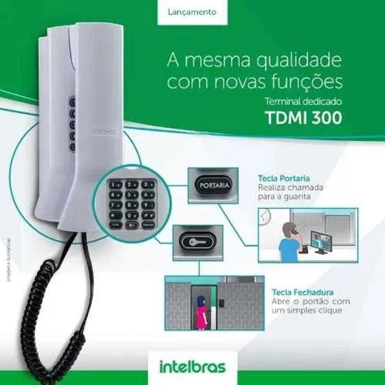 Imagem de Telefone Terminal Interfone Maxcon Tdmi 300 Intelbras