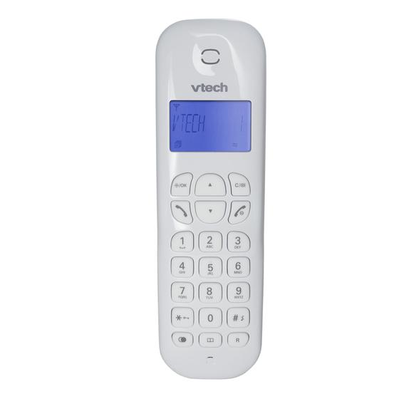 Imagem de Telefone Vtech VT680W S/Fio C/Identificador Branco