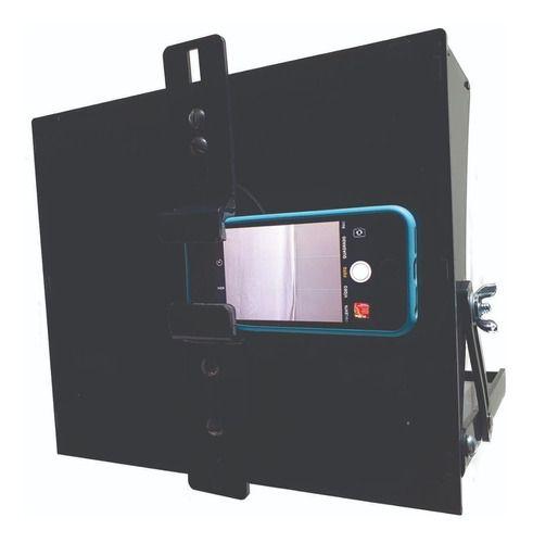 Imagem de Teleprompter P/ Celular, Tablete,  Pode Gravar Tb C/ Cel