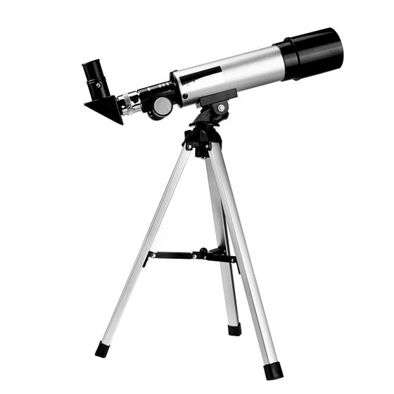 Imagem de Telescopio Astronomico Profissional Iinity 360x50mm Cor Prateado