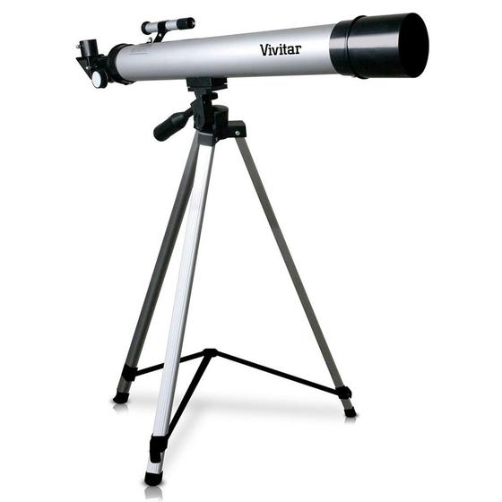 Imagem de Telescópio Refrator VIVITAR VIVTEL50600 Com Tripé 600mm