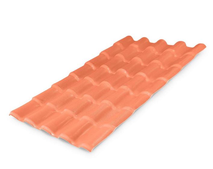 Imagem de Telha de PVC Terracota Lux Telhas 2,30m x 0,88m