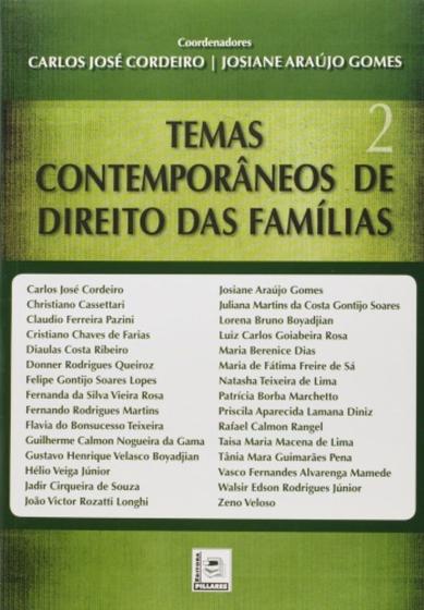 Imagem de Temas Contemporâneos de Direito das Famílias - Vol.2