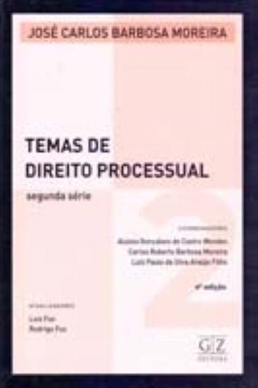 Imagem de Temas de direito processual vol 2 - capa dura - GZ EDITORA