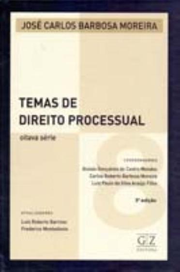 Imagem de Temas de direito processual vol 8 - capa dura