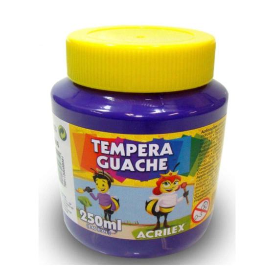 Imagem de Tempera Guache 250ml Acrilex - Violeta