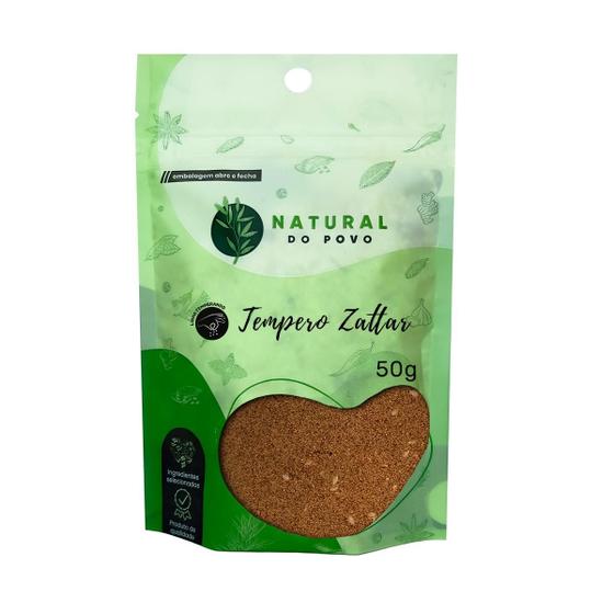 Imagem de Tempero 100% Natural Zattar Em Pó Qualidade Premium Pouch 50g 