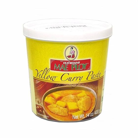 Tempero Curry Amarelo Tailandes Yellow 400g Mae Ploy Curry