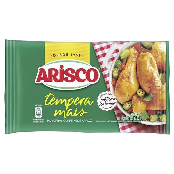 Imagem de Tempero em Pó Arisco para Frango Tempera Mais 50g - Embalagem com 24 Unidades