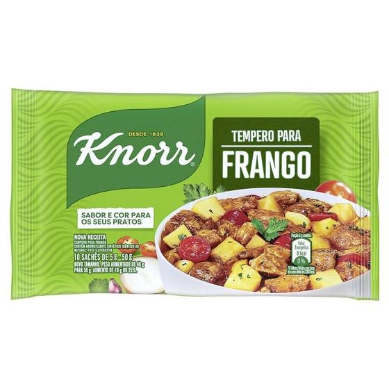 Imagem de Tempero em Pó Knorr para Frango 50g - Embalagem com 24 Unidades