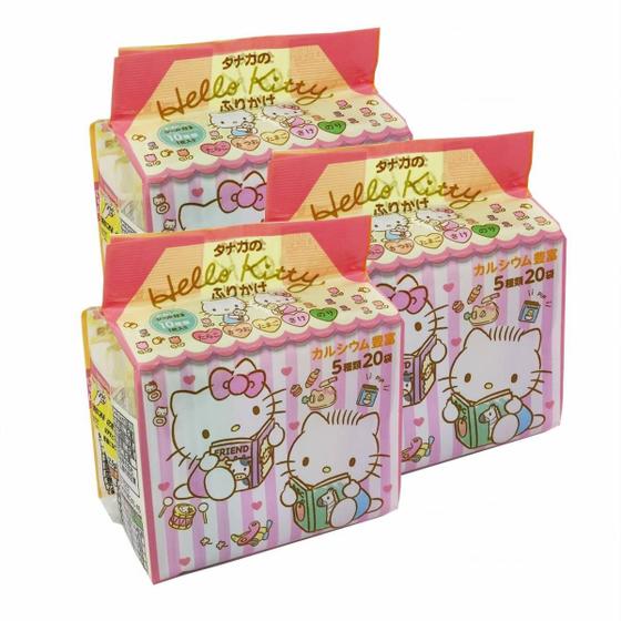 Imagem de Tempero Furikake Hello Kitty com 20 sachês 48g ((Kit com 3)