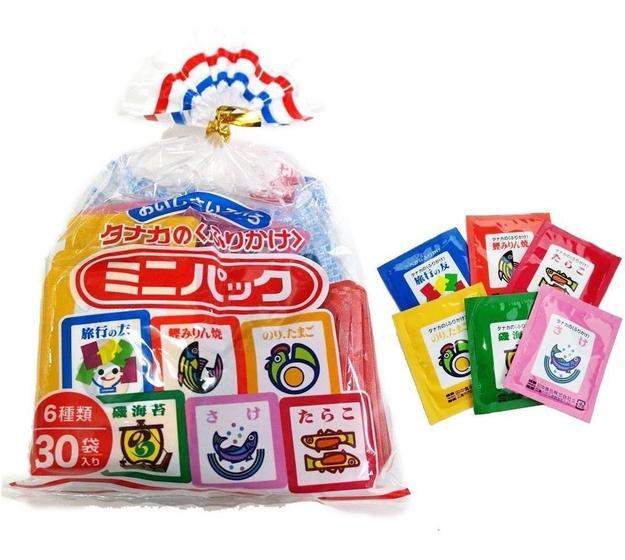Imagem de Tempero Furikake Mini Pack Sabores Sortidos 30 Envelopes