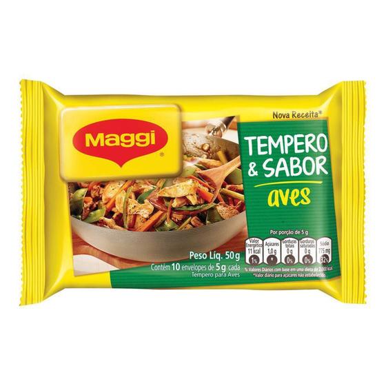 Imagem de Tempero Maggi Aves e Peixe Pacote 50 g