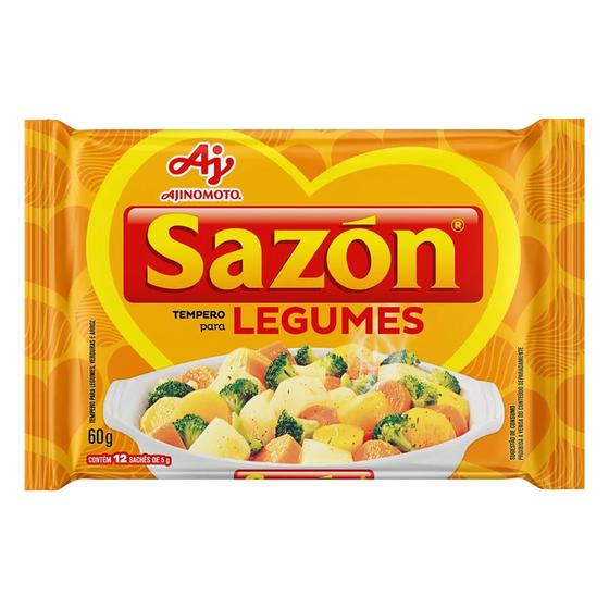 Imagem de Tempero Para Legumes Sazón 12x5g