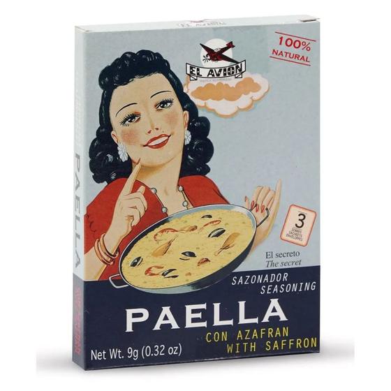 Imagem de Tempero para Paella Com Açafrão Espanhol El Avion 9g