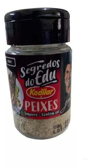 Imagem de Tempero Segredos Do Edu Peixes Frasco Kodilar 50g