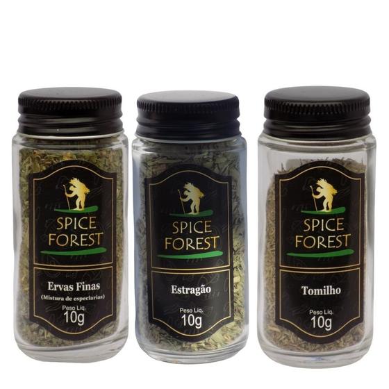 Imagem de Temperos - Ervas Finas, Estragão e Tomilho - Spice Forest