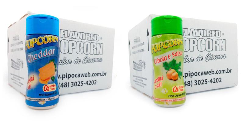 Imagem de Temperos Para Pipoca 24 Un - Cheddar E Cebola E Salsa
