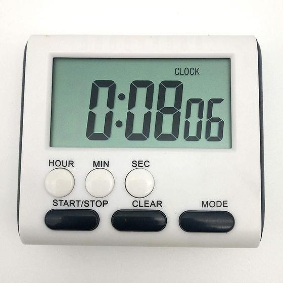 Imagem de Temporizador de Cozinha Multifuncional - Despertador com Timer Digital
