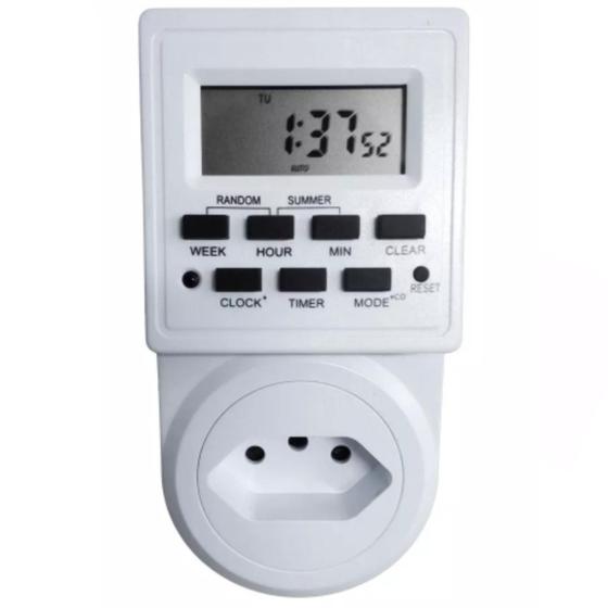 Imagem de Temporizador Lcd Bivolt Programável Digital Timer