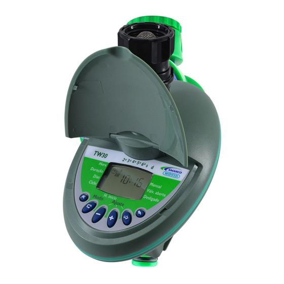 Temporizador para Jardim e Horta TW30 Amanco Timer para Irrigação