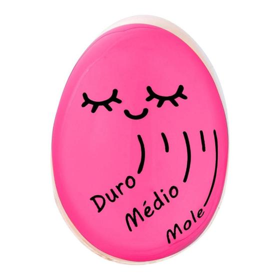 Imagem de Temporizador Termômetro Timer Egg Ovo Cozido Egg Mole Médio Duro