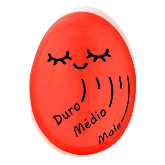 Imagem de Temporizador Termômetro Timer Ovo Cozido Egg Mole Médio Duro