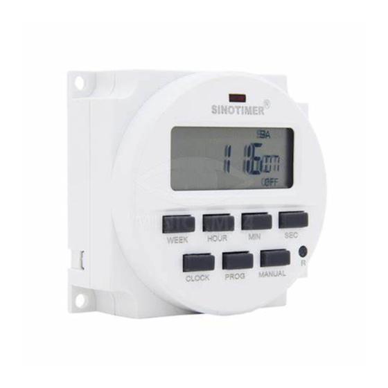 Imagem de Temporizador Timer Programável Digital Segundos 220v 16a