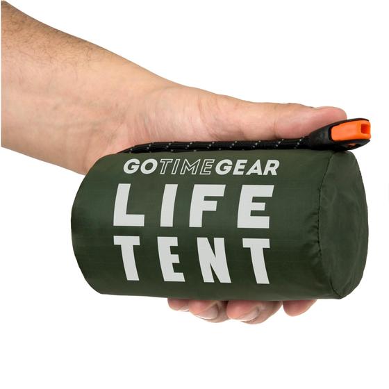 Imagem de Tenda de abrigo de emergência Go Time Gear Survival Life para 2 pessoas