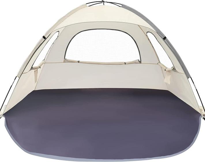 Imagem de Tenda de Praia WhiteFang Portátil para 3 Pessoas - Proteção Solar Anti-UV