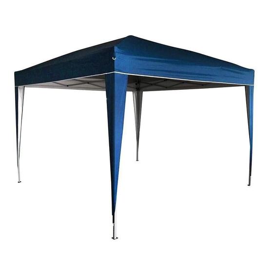 Imagem de Tenda Gazebo Aluminio Azul 3x3 2122 - ACASA