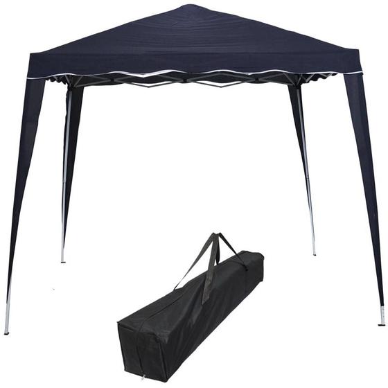 Imagem de Tenda Gazebo Articulada Base 3x3 m Barraca Praia Sanfonada Dobrável Alumínio com Bolsa