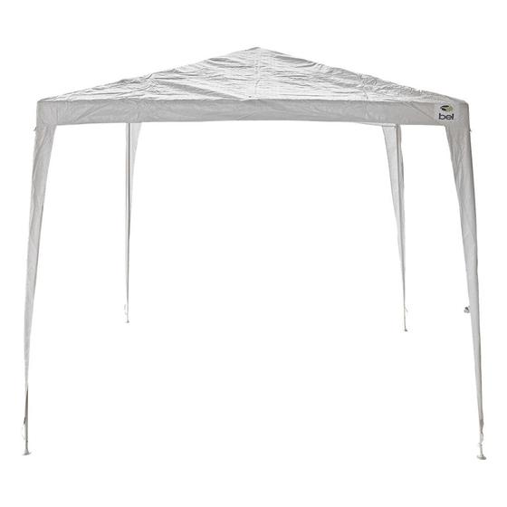 Imagem de Tenda Gazebo Branco Em Polietileno 3X3 Desmontável Belfix