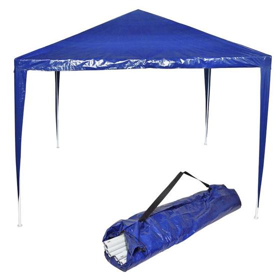 Imagem de Tenda Gazebo Desmontável 3x3 m Barraca Praia Camping com Bolsa Importway IWGZM-3