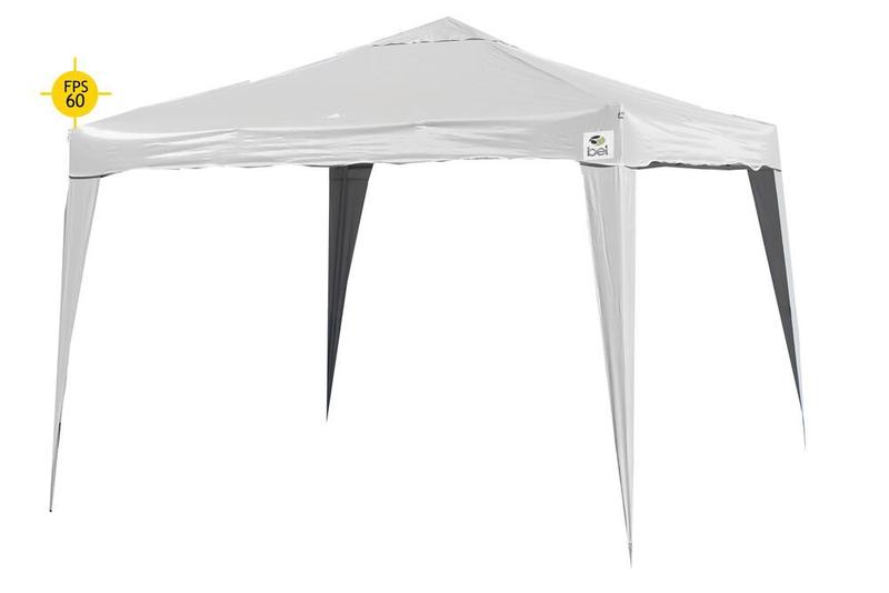 Tenda gazebo dobrável aluminio 3,00 x 3,00 metros branca - Bel Lazer Menor preço em Tenda gazebo dobrável aluminio 3,00 x 3,00 metros branca - Bel Lazer