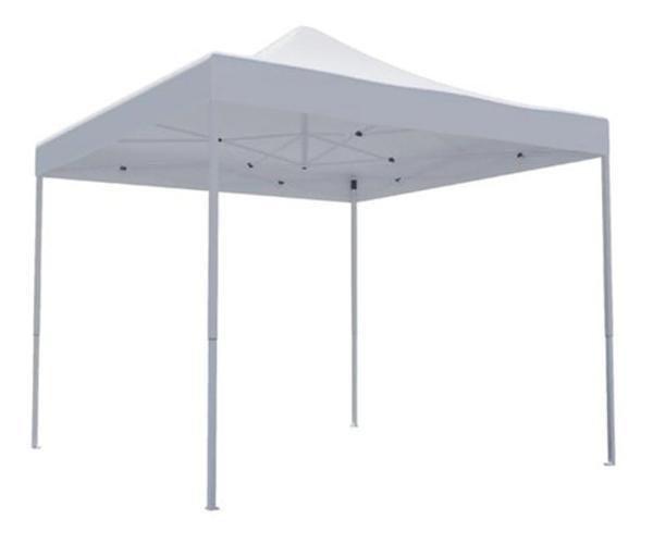 Imagem de Tenda Gebo Impermeável Aço Branco 3X3 M Praia E Jardim